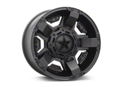 XD Rockstar II Satin Black 6-Lug Wheel; 17x8; 10mm Offset (19-22 RAM 1500)