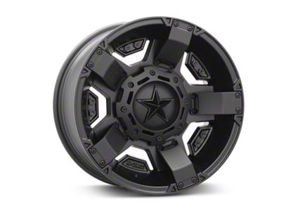 XD Rockstar II Satin Black 6-Lug Wheel; 20x9; 18mm Offset (19-23 Ranger)