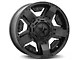 XD Rockstar II Satin Black 6-Lug Wheel; 17x8; 10mm Offset (21-24 Tahoe)