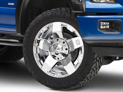 XD Rockstar Chrome 6-Lug Wheel; 22x9.5; 38mm Offset (15-20 F-150)