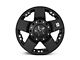 XD Rockstar Matte Black 6-Lug Wheel; 17x9; -12mm Offset (15-20 F-150)
