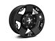 XD Rockstar Matte Black 6-Lug Wheel; 17x9; -12mm Offset (15-20 F-150)