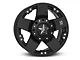 XD Rockstar Matte Black 6-Lug Wheel; 18x9; 0mm Offset (15-20 F-150)