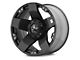 XD Rockstar Matte Black 6-Lug Wheel; 22x12; -44mm Offset (14-18 Sierra 1500)