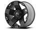 XD Rockstar Matte Black 6-Lug Wheel; 22x12; -44mm Offset (14-18 Silverado 1500)