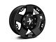 XD Rockstar Matte Black 6-Lug Wheel; 17x9; -12mm Offset (04-08 F-150)