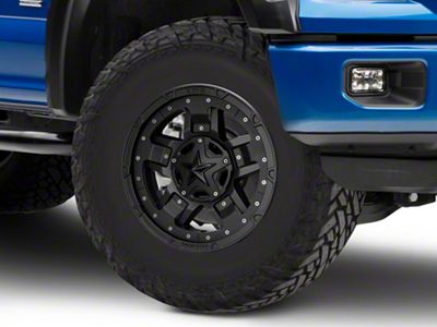 XD Rockstar III Matte Black 6-Lug Wheel; 17x8; 20mm Offset (15-20 F-150)
