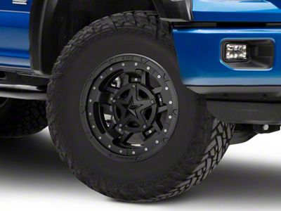 XD Rockstar III Matte Black 6-Lug Wheel; 17x9; -12mm Offset (15-20 F-150)