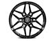 Rohana Wheels RFV2 Gloss Graphite 6-Lug Wheel; 22x9.5; 0mm Offset (14-18 Sierra 1500)