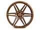 Rohana Wheels RFV1 Matte Bronze 6-Lug Wheel; 22x9.5; 0mm Offset (99-06 Silverado 1500)