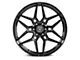 Rohana Wheels RFV2 Gloss Graphite 6-Lug Wheel; 22x9.5; 22mm Offset (99-06 Silverado 1500)