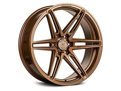 Rohana Wheels RFV1 Matte Bronze 6-Lug Wheel; 22x9.5; 22mm Offset (23-24 Canyon)