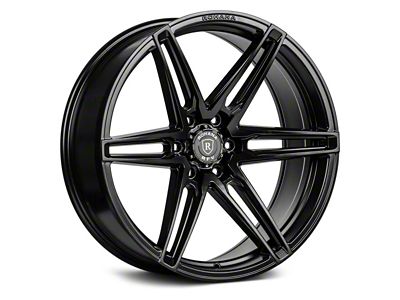 Rohana Wheels RFV1 Matte Black 6-Lug Wheel; 22x9.5; 0mm Offset (19-24 RAM 1500)