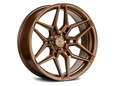 Rohana Wheels RFV2 Matte Bronze 6-Lug Wheel; 20x9.5; 18mm Offset (19-24 Sierra 1500)