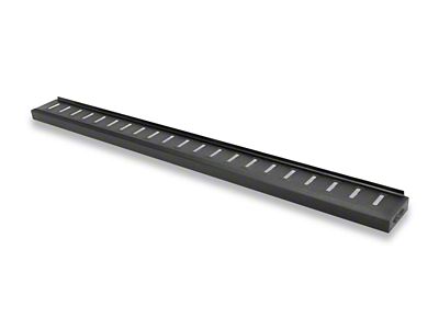 Romik ROF-T Running Boards; Black (17-26 F-350 Super Duty Regular Cab)