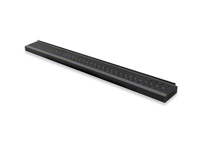 Romik RPD-T Running Boards; Black (17-24 F-350 Super Duty Regular Cab)