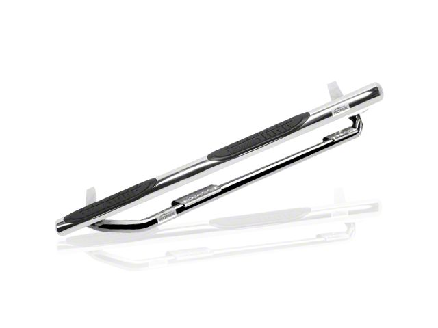 Romik Max Bar Side Step Bars with Add-On; Stainless Steel (09-14 F-150 SuperCab)