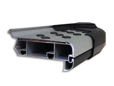 Romik RAL-T Running Boards; Silver (07-13 Sierra 1500 Crew Cab)