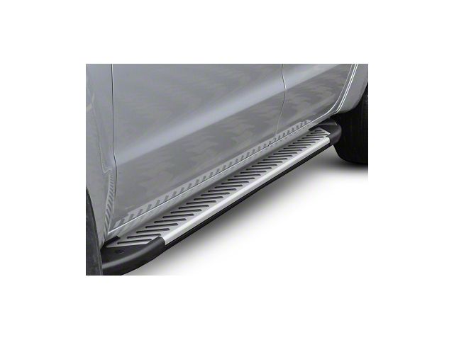 Romik RAL-T Running Boards; Silver (09-14 F-150 SuperCrew)