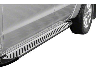 Romik RAL-T DRP Running Boards; Silver (19-24 RAM 2500 Crew Cab)