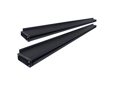 Romik ROB-T DRP Running Boards; Black (19-23 RAM 2500 Crew Cab)