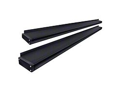 Romik ROB-T Running Boards; Black (19-23 RAM 2500 Regular Cab)