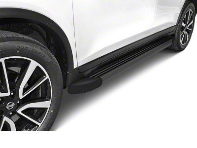 Romik RB2-T Running Boards; Black (07-13 Sierra 1500 Crew Cab)