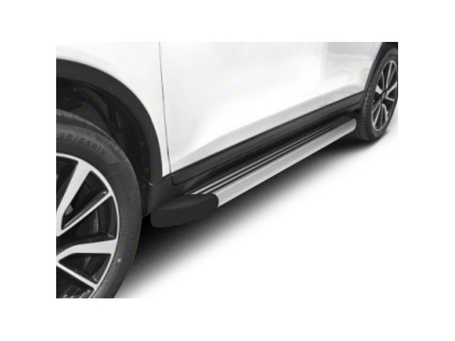 Romik RB2-T Running Boards; Stainless Steel (15-24 F-150 SuperCab, SuperCrew)
