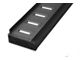 Romik ROF-T Running Boards; Black (20-24 Sierra 3500 HD Double Cab)
