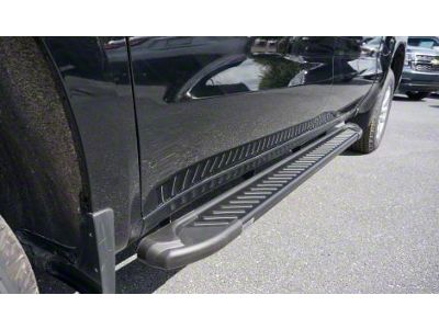 Romik RAL-T Running Boards; Black (19-25 Silverado 1500 Crew Cab)