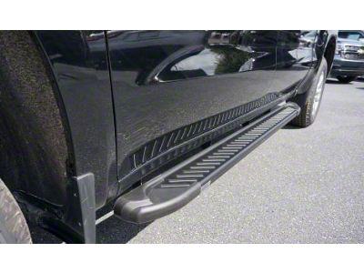 Romik RAL-T Running Boards; Black (19-24 Silverado 1500 Crew Cab)