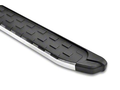 Romik REC-TP Running Boards; Polished (19-24 Silverado 1500 Double Cab)