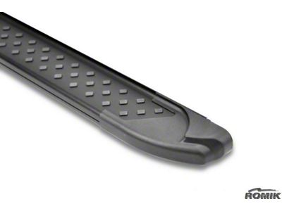 Romik RAL Running Boards; Black (21-26 Tahoe)