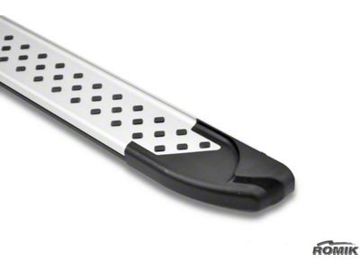 Romik RAL Running Boards; Silver (21-26 Tahoe)