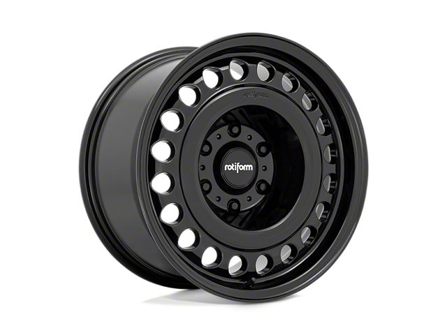 Rotiform R191 STL Gloss Black 6-Lug Wheel; 18x9; 18mm Offset (15-20 Yukon)