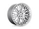 Rotiform JDR Matte Silver 6-Lug Wheel; 22x10; 30mm Offset (99-06 Silverado 1500)
