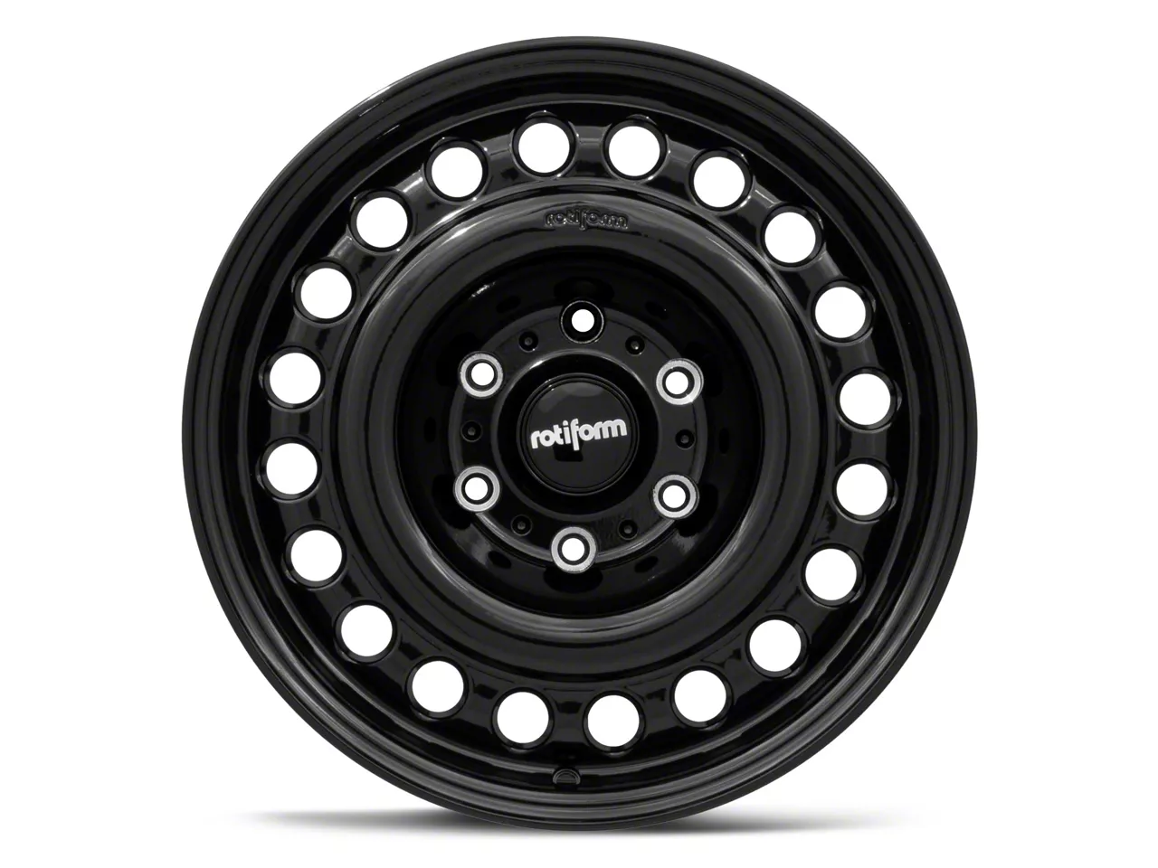 Rotiform Colorado R191 STL Gloss Black 6-Lug Wheel; 18x9; 18mm