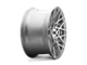 Rotiform BLQ Gloss Silver Machined 5-Lug Wheel; 18x8.5; 38mm Offset (87-90 Dakota)