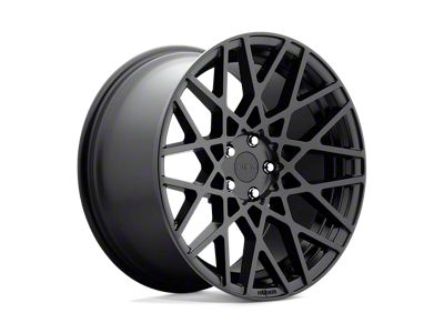 Rotiform BLQ Matte Black 5-Lug Wheel; 18x8.5; 45mm Offset (87-90 Dakota)