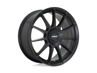 Rotiform DTM Satin Black 5-Lug Wheel; 17x8; 40mm Offset (87-90 Dakota)