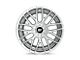 Rotiform RSE Gloss Silver 5-Lug Wheel; 19x8.5; 45mm Offset (87-90 Dakota)
