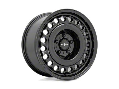 Rotiform STL Gloss Black 6-Lug Wheel; 17x9; 0mm Offset (21-25 F-150)