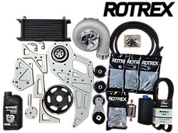 Rotrex A/S C38R Supercharger Tuner Kit with A/C Delete Bracket for LS Truck Engines (Universal; Some Adaptation May Be Required)