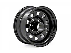 Rough Country Steel Gloss Black 8-Lug Wheel; 16x8; -6mm Offset (01-06 Silverado 3500 HD SRW)