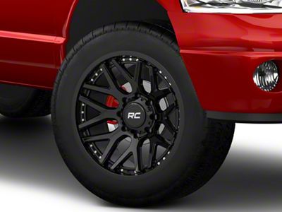 Rough Country 95 Series Gloss Black 8-Lug Wheel; 20x10; -19mm Offset (03-09 RAM 3500 SRW)