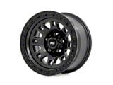 Rough Country 82 Series Semi Gloss Black 6-Lug Wheel; 17x9; -12mm Offset (04-08 F-150)