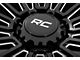 Rough Country 97 Series Gloss Black Milled 6-Lug Wheel; 22x10; -25mm Offset (07-13 Sierra 1500)