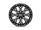 Rough Country 86 Series Gloss Black Milled 6-Lug Wheel; 20x10; -19mm Offset (09-14 F-150)