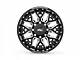 Rough Country 86 Series Gloss Black Milled 6-Lug Wheel; 22x10; -19mm Offset (09-14 F-150)