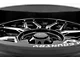 Rough Country 86 Series Gloss Black Milled 6-Lug Wheel; 22x10; -19mm Offset (09-14 F-150)